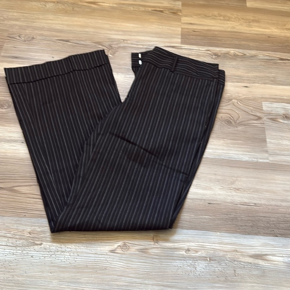 Pinstripe dress pants